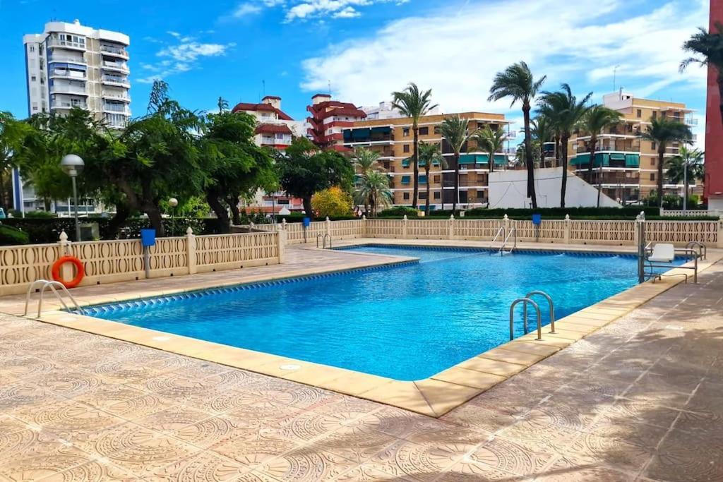 Bonito Apartamento Con Vistas Al Mar Playa Pobla de Farnals Eksteriør billede