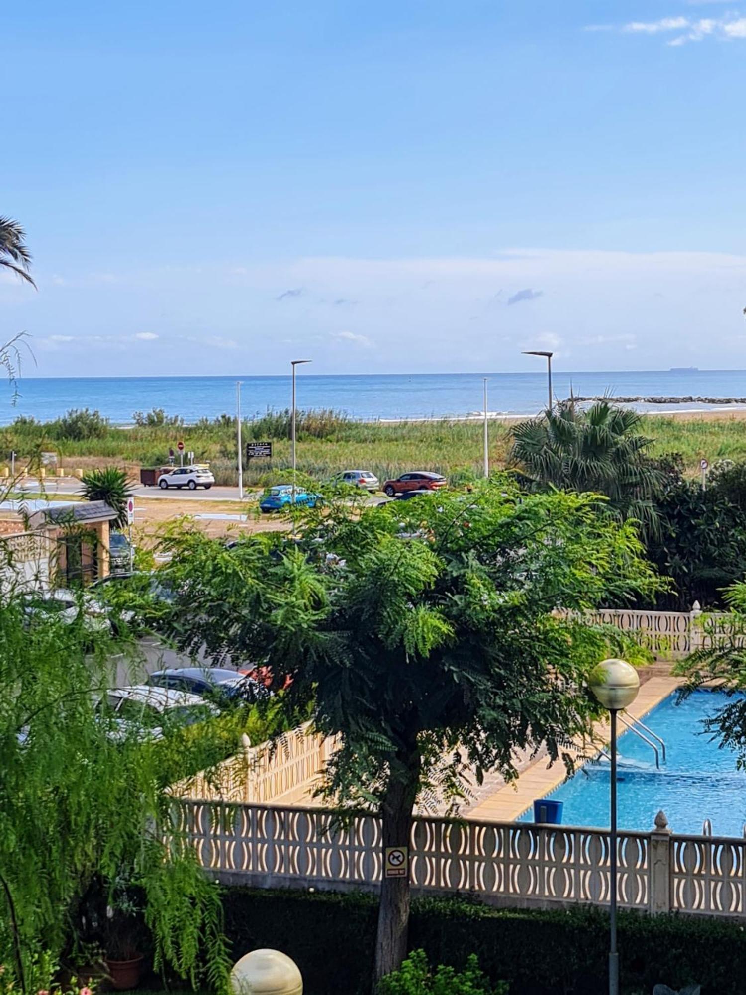 Bonito Apartamento Con Vistas Al Mar Playa Pobla de Farnals Eksteriør billede